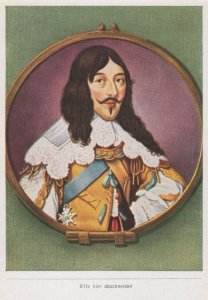 Ludwig Louis XIII Konig Von Frankreich King Of France Cigarette Card