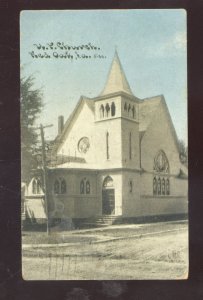 RED OAK IOWA UNITED PRESBYTERIAN CHURCH VINTAGE POSTCARD CEDAR RAPIDS IOWA