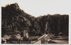 Germany Altenahr Burgruine Arc Winzerverein Vintage RPPC C166