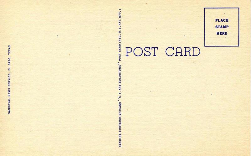 TX - El Paso. Fort Bliss, Logan Heights Cantonment