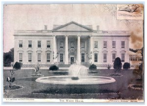 1880s-90s NY Recorder Souvenir Insert Card The White House #6V