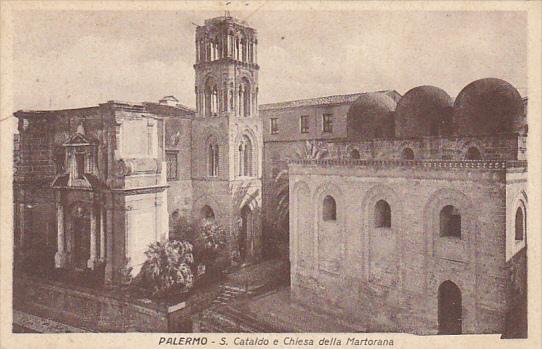 Italy Palermo San Cataldo e Chiesa della Martorana