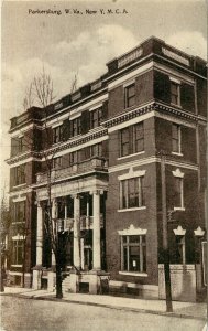 Postcard Parkersburg WV New Y.M.C.A. Wood County