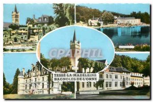 Old Postcard Madeleine Tesse Bagnoles de L'Orne