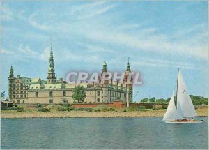 Postcard Modern Danmark Kronborg Castle Elsinore