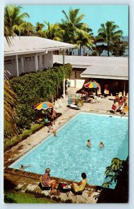 RPPC Outrigger Motel SUVA Fiji Postcard