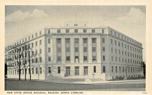 RALEIGH NORTH CAROLINA~NEW STATE OFFICE BUILDING POSTCARD