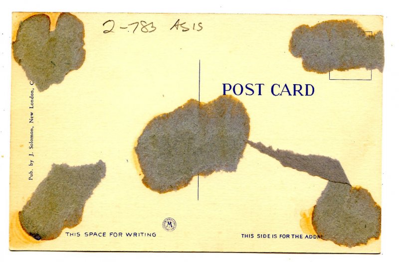 CT - Lyme. White Sand Beach Shorefront