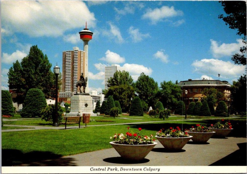 Canada Alberta Calgary Downtown Central Park