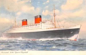 Cunard RMS Queen Elizabeth Ship 1951 