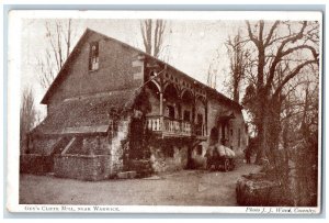 Warwickshire England Postcard Guy's Cliffe Mill Near Warwick c1910 Antique