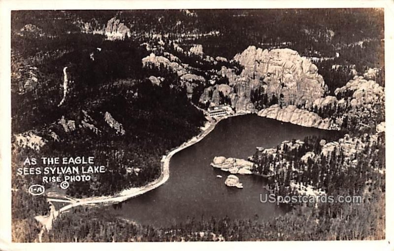 As the Eagle Sees in Sylvan Lake, near Custer,  Black Hills of South Dakota