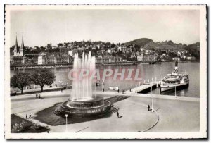 Postcard Modern Lucerne