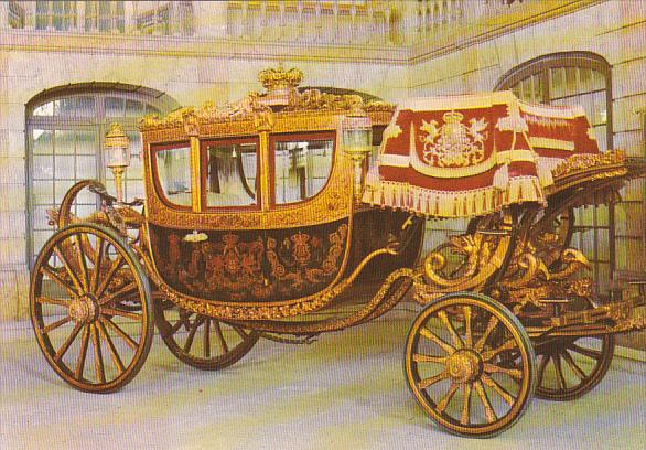 Portugal Lisboa The Crown Carriage XIXth Century National Museum