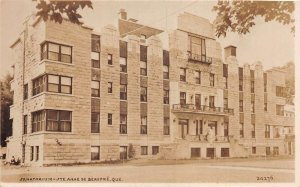 St Anne Beaupre Quebec Canada Sanatorium  Real Photo Vintage Postcard AA59421