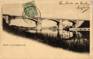 CPA MELUN - Pont du Chemin de fer (292863)