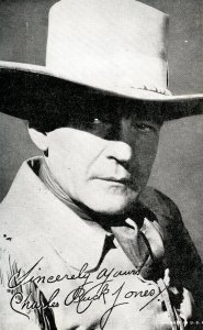 Charles Buck Jones   **NOT A POSTCARD, Blank Back