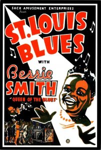 REPRO 4X6 Postcard 1929 Sack Amusement Advertising ST LOUIS BLUES~BESSIE SMITH