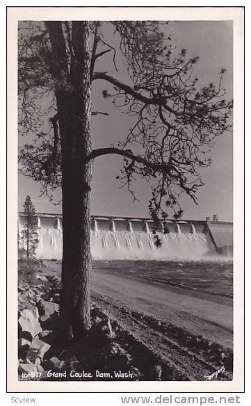 RP; Grand Coulee Dam, Washington, 30-40s