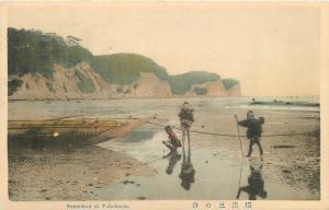 C-1910 Japan Sannotani Yokohama hand colored postcard 6964