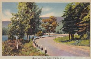 New Hampshire Greetings From Pittsfield