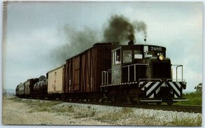 Postcard - Pacific Southwest Railway Museum Assoc.'s Locomotive Number 7485 - CA