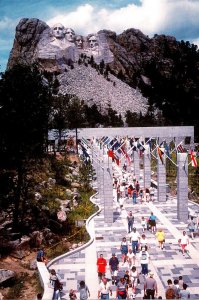 South Dakota Black Hills Mount Rushmore Parade Of Flags