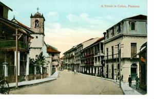 LP18   Panama old vintage Postcard  Canal Zone