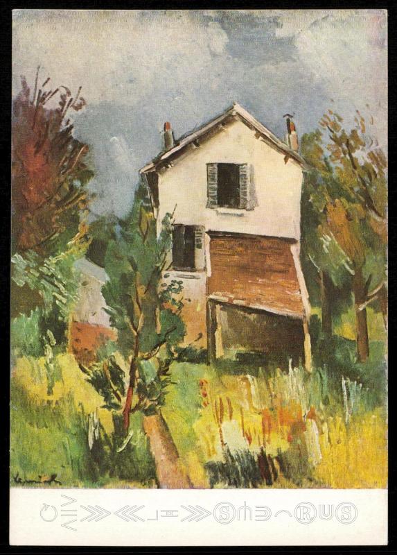 Maurice de Wlaminck - La Maison a l'auvent