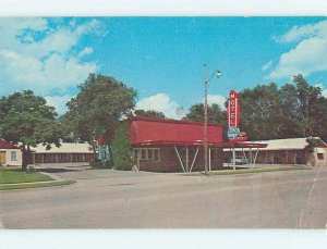Pre-1980 FORT HAY MOTEL Hays Kansas KS M4859