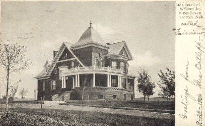 Home of Wm. Jennings Bryan - Lincoln, Nebraska NE  