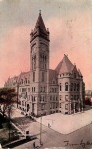 Ohio Cincinnati City Hall 1908