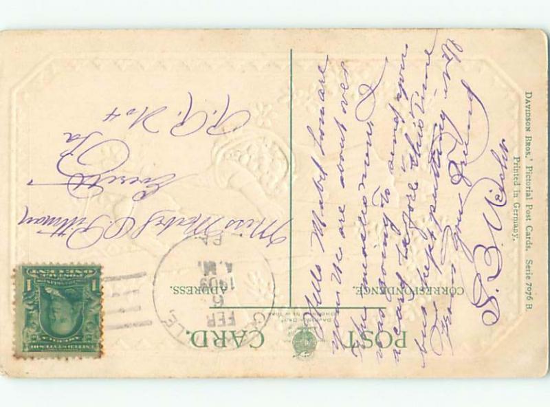 Pre-Linen GIRL WITH HEAD BETWEEN THE TREES AC1371