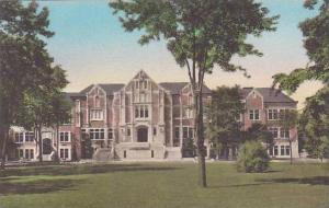 Indiana Muncie Arts Building Ball State Teachers College Handcolored Albertype