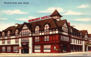 Illinois Joliet The Woodruff Hotel Curteich
