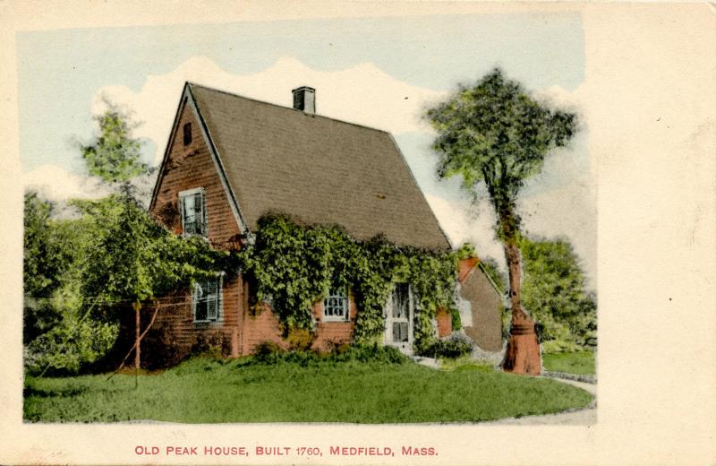 MA - Medfield. Old Peak House       