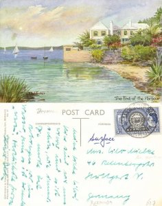 bermuda, The End of the Harbour (1961) Ethel & Tucker No. 31 Postcard