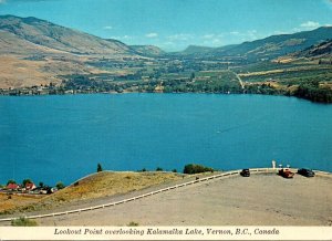 Canada British Columbia Vernon Lookout Point Overlooking Kalamalka Lake