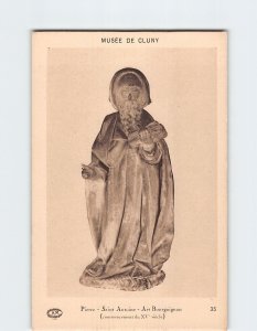 Postcard Saint Antoine Art Bourguignon Musée de Cluny France
