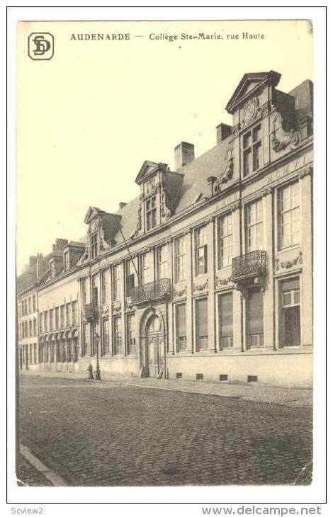 Oudenaarde , Belgium , College Ste-Marie, rue Haute, 00-10s