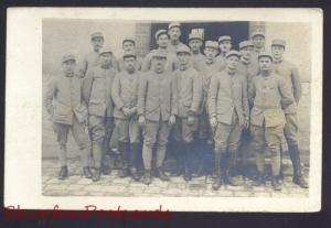 RPPC ST. MIHEIL FRANCE WWI BATTLE ACTION VINTAGE REAL PHOTO POSTCARD SOLDIERS