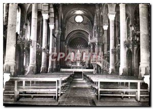 Postcard Modern Pilgrimage of Our Lady of La Salette Interior of the Basilica