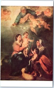 Postcard - The Saint Family By Murillo, Louvre Museum - Paris, France