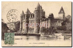 Old Postcard Chateau de Josselin
