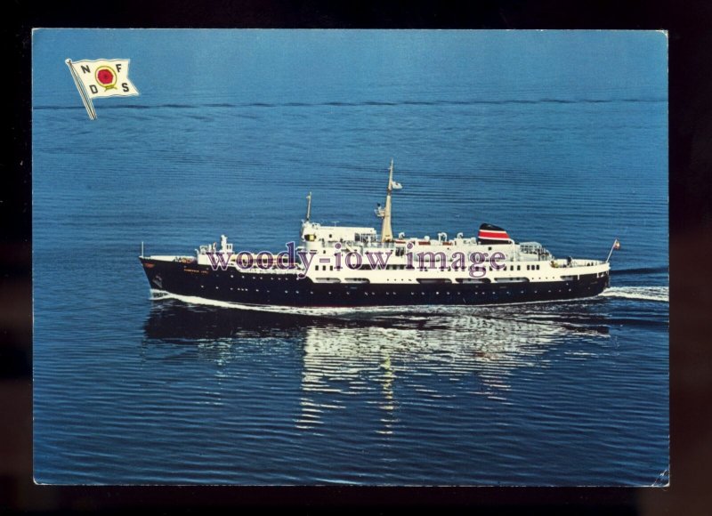 FE3228 - Norwegian Ferry - Ragnvald Jarl , built 1956 - postcard