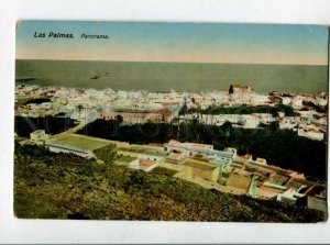 3129634 Spain LAS PALMAS Panorama Canary Islands Vintage PC