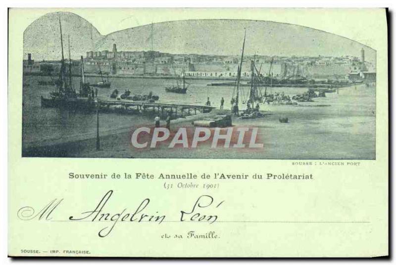 Old Postcard Remembrance of the annual Feast of the Proletariat & # 39avenir ...