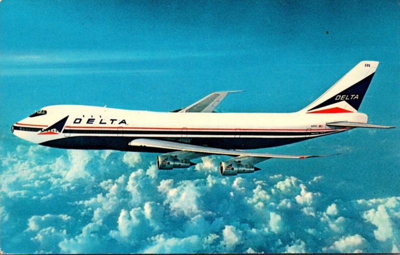 Airplanes Delta Airlines Boeing 747 Superjet