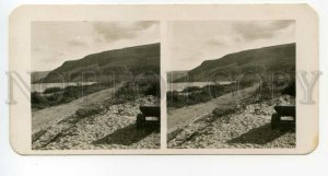 484521 1911 year ISRAEL Colony Mejdel Lake of Gennesaret STEREO PHOTO