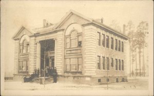 Helena Georgia GA College c1915 Real Photo Postcard